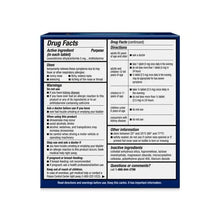 Xyzal Allergy 24HR tablet box back panel with drug facts and warnings
