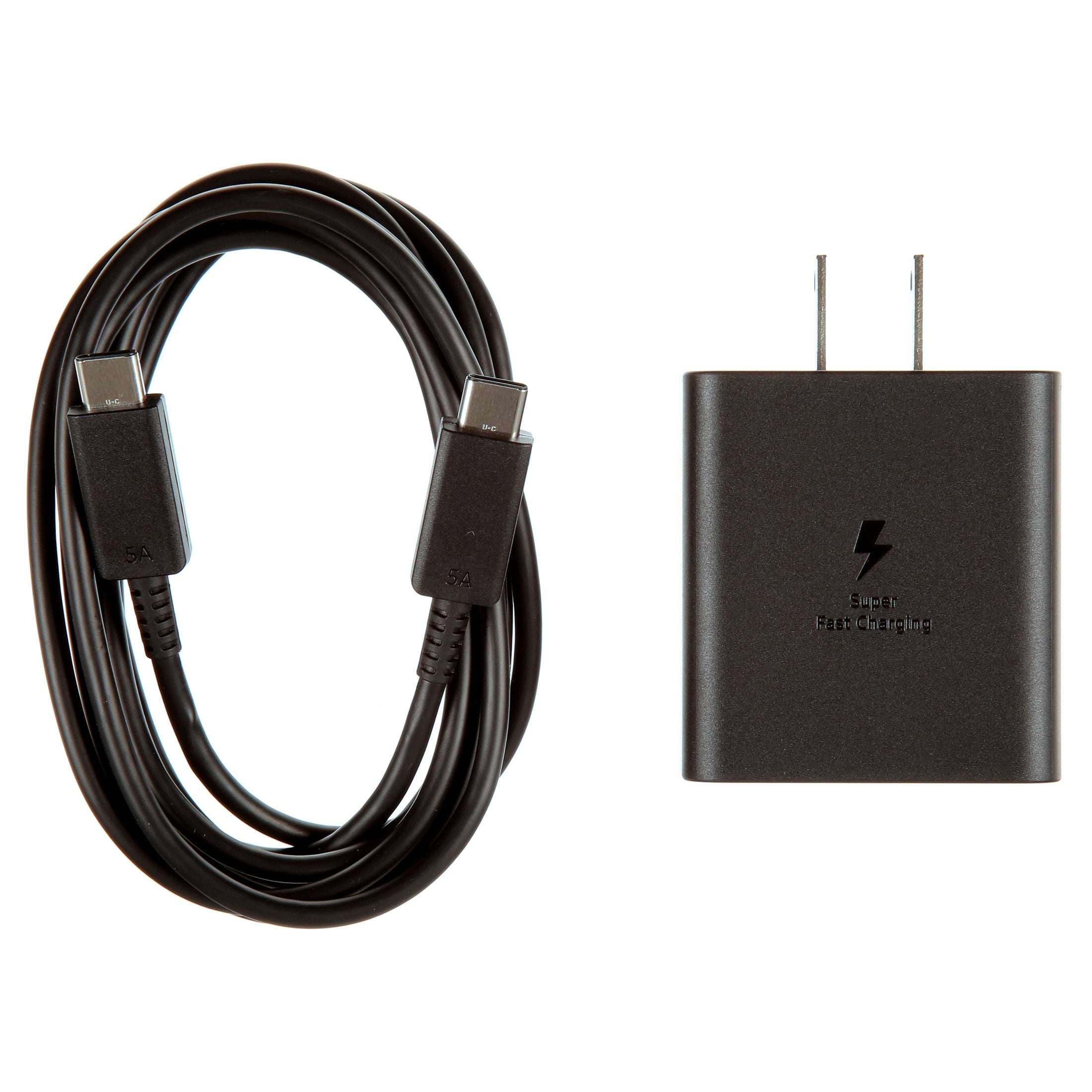 Samsung 50W Duo Power Adapter, Black (Cable not included)