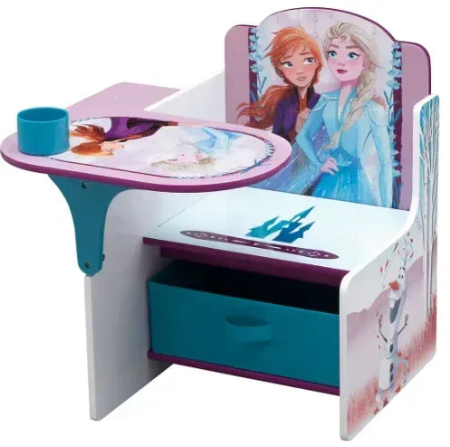 Delta Children Disney Frozen II Chair Desk with Storage Bin