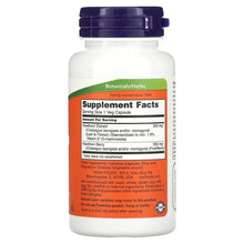 Supplement Facts panel on white bottle with Hawthorn Extract serving details
