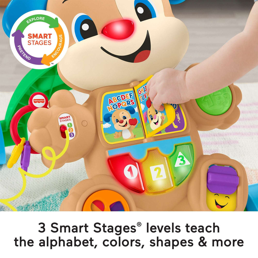 Fisher-Price Laugh & Learn Smart Stages Learn with Puppy Walker Baby & Toddler Toy, Height 18.19in
