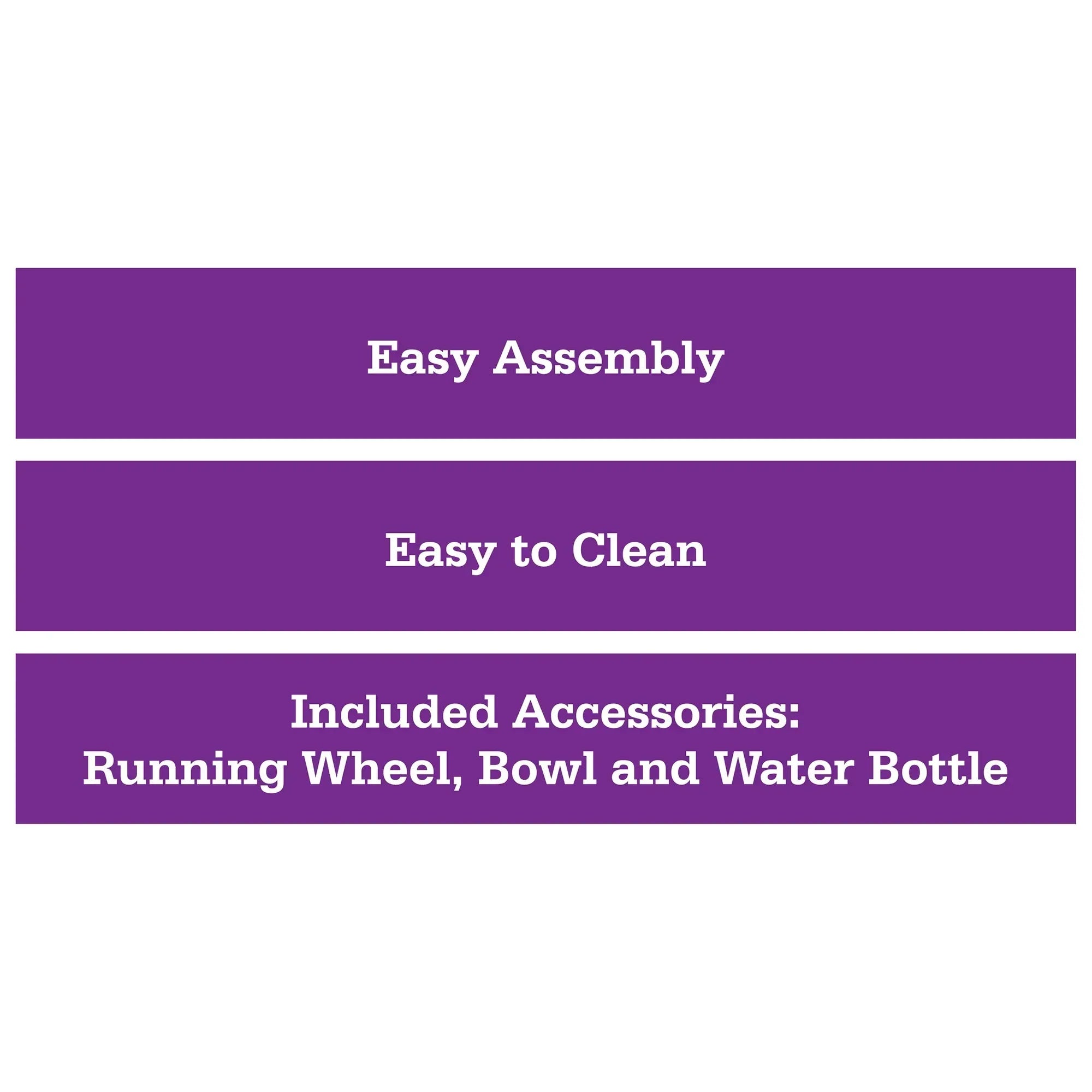 Vibrant Life Split-Level Hamster Habitat with Running Wheel & Feeding Accessories - USA MEGA SHOP