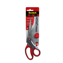 Scotch Precision Bent scissors package, 8 in scissors shown