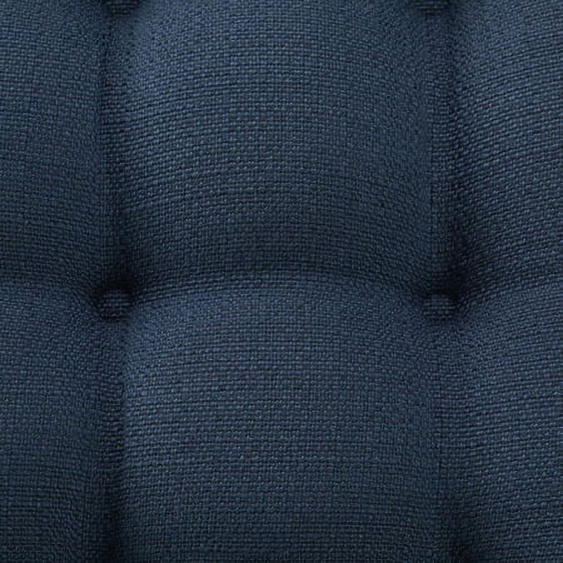 Mainstays Textured Chair Seat Pad (Chair Cushion), 1-Piece, 15.5" x 16"