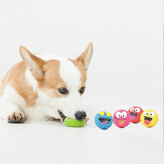 (2 pack) Vibrant Life Playful Buddy Dog Toys, Emoticon, Extra Small, 5 Count