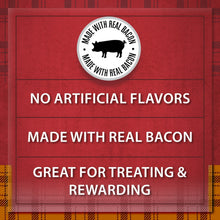 Package claim panel: made with real bacon, no artificial flavors
