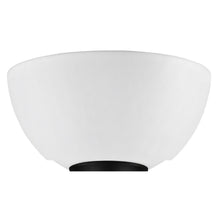 Floor lamp white fabric shade with black bottom trim
