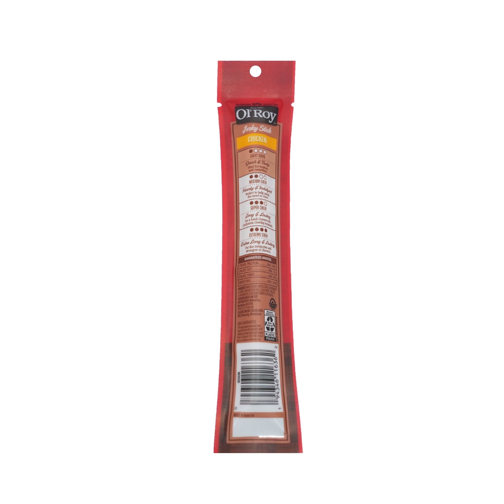(24 pack) Ol' Roy 1 Count Chicken Stick, 0.63oz, Dry Training Treats for Any Size Dogs.
