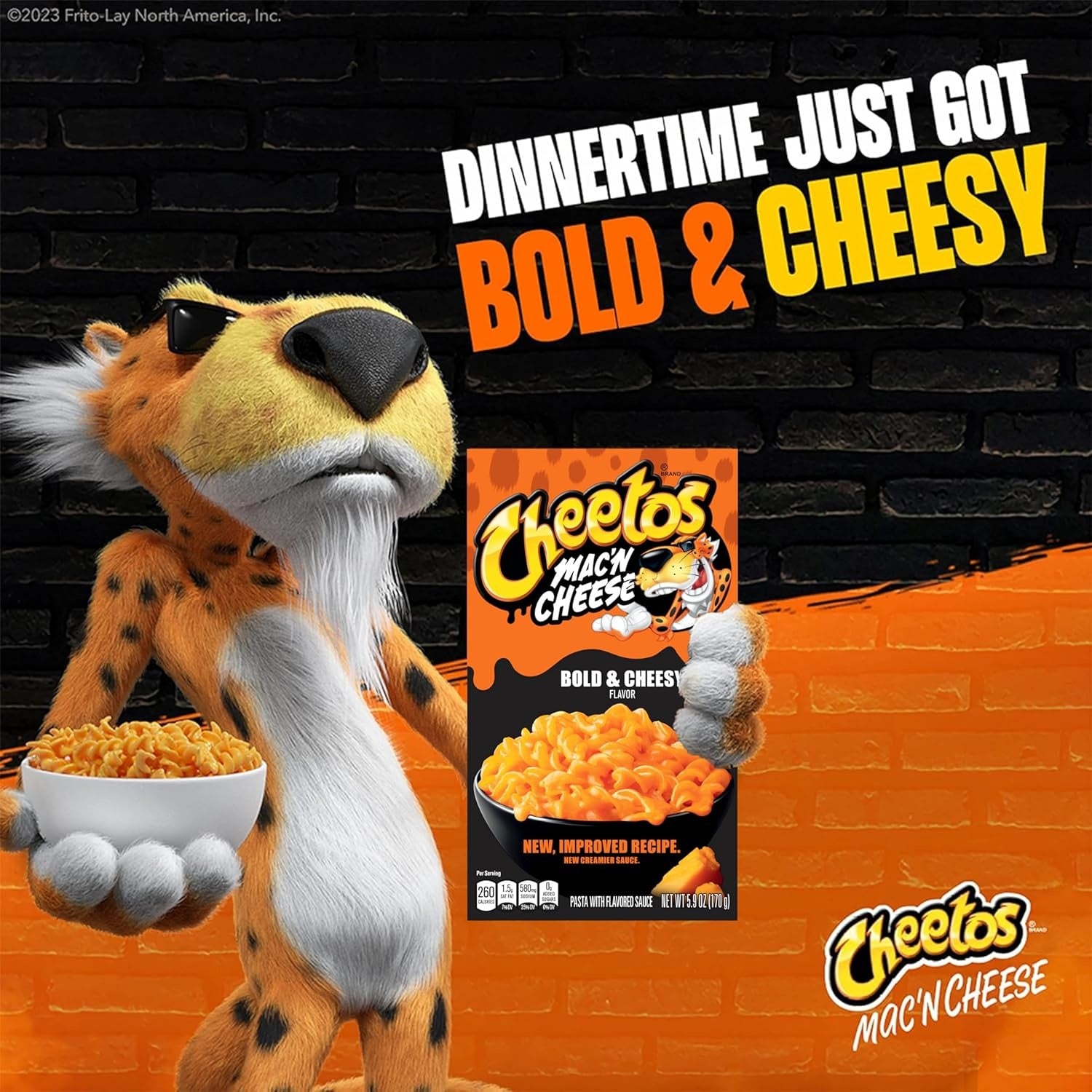 Cheetos Mac & Cheese Bold & Cheesy 5.9oz Boxes (Pack of 12)
