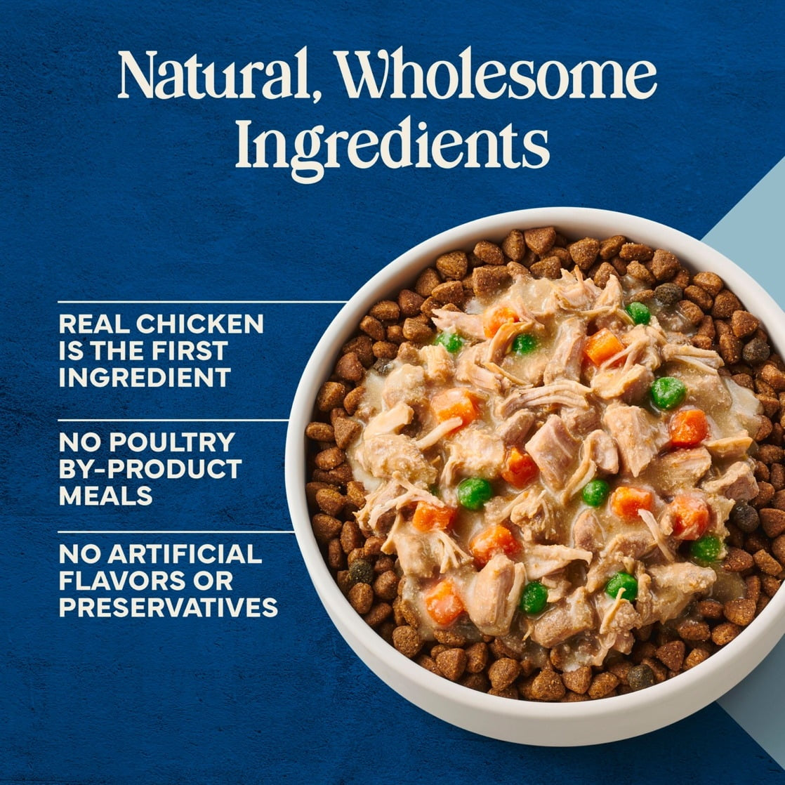 Blue Buffalo Love Made Fresh Dog Food, Refrigerated, Chunky Chicken Stew, 1-lb Tub