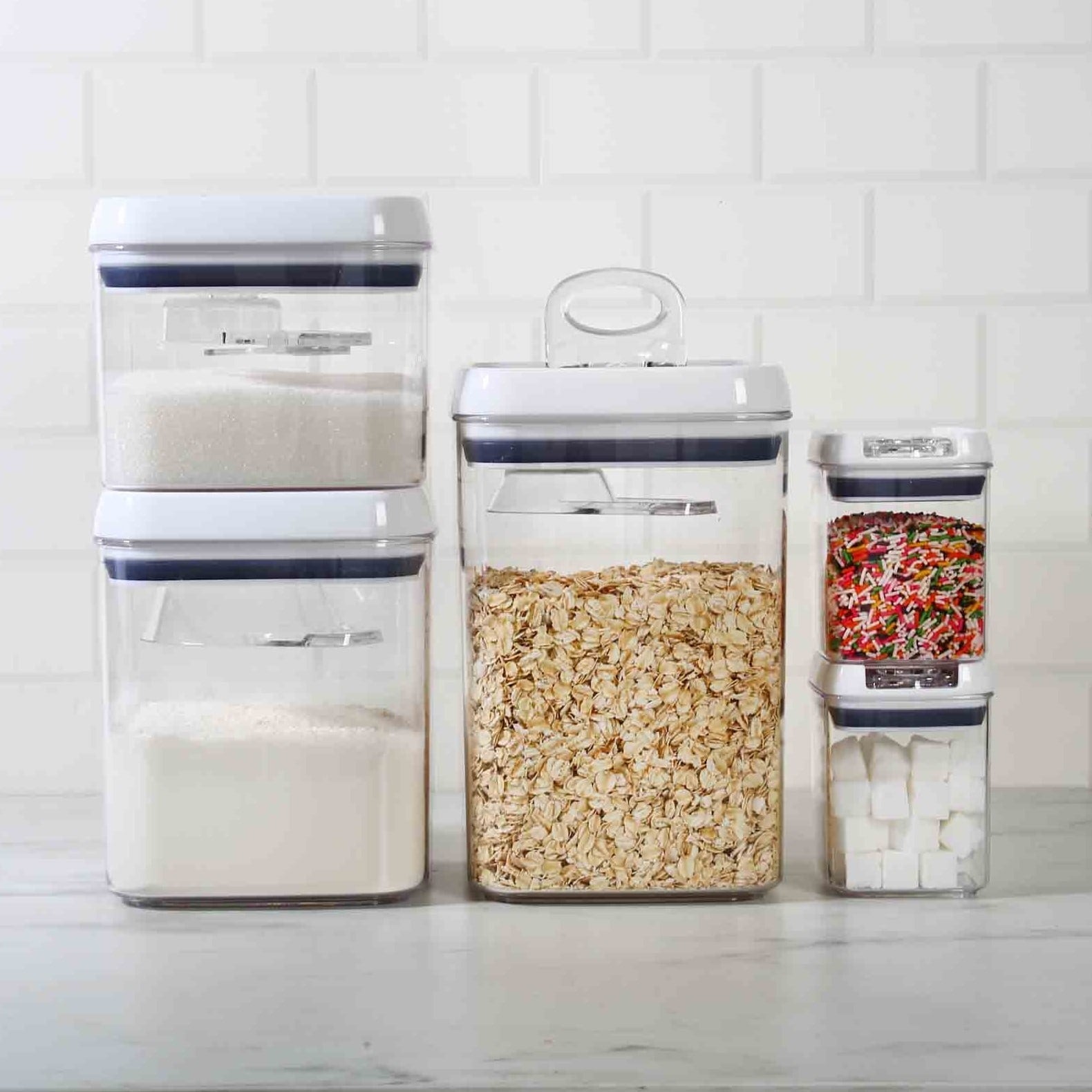 Better Homes & Gardens 8 Pack Flip-Tite Baking Storage Set with Accessories