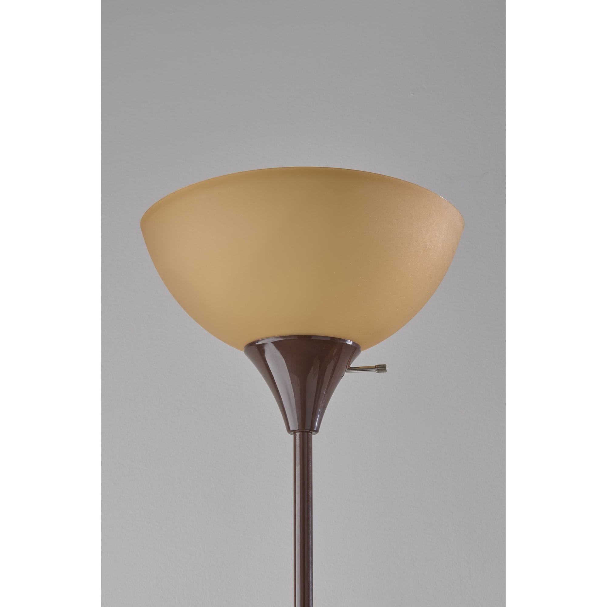 Mainstays 72" Black Combo Floor Lamp with Modern Reading Lamp