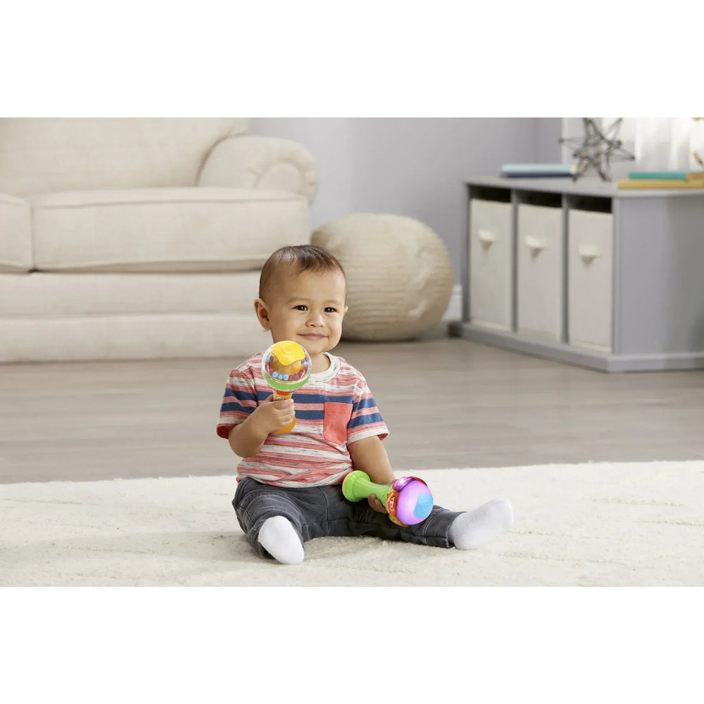 LeapFrog Learn and Groove Shakin' Colors Maracas, Bilingual Toy for Toddlers, 6-36 Months - USA MEGA SHOP