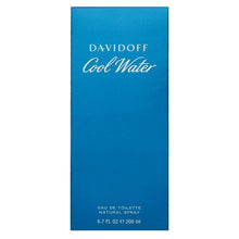 Davidoff Cool Water eau de toilette box, blue front with brand name