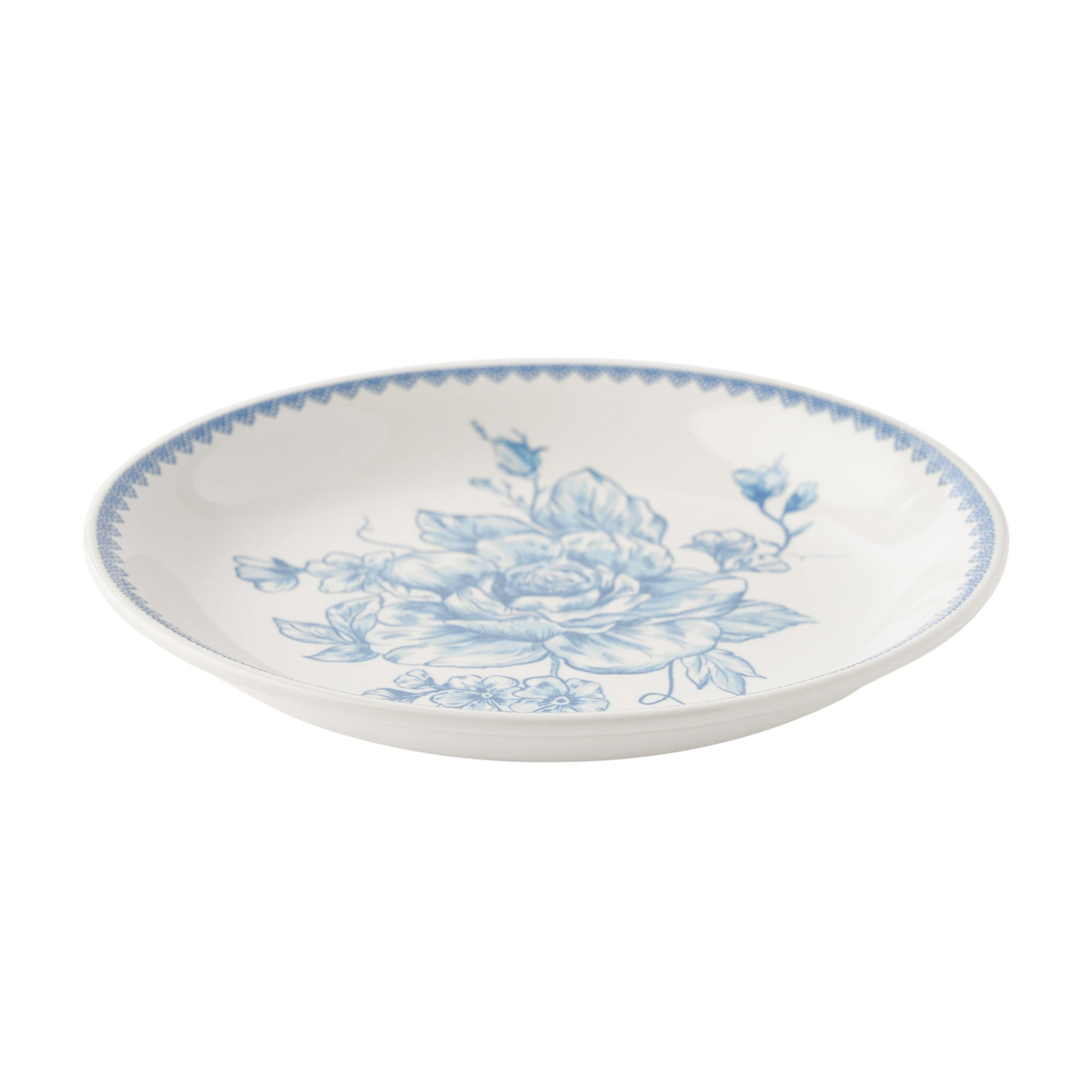 The Pioneer Woman Agatha Stoneware Appetizer Plate, Blue, Set of 6