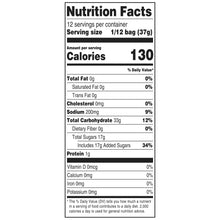 Nutrition Facts label for gluten free muffin mix