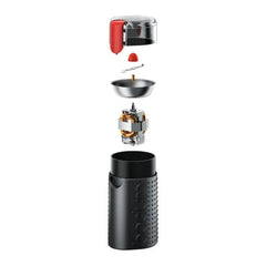 Bodum Bistro Stainless Steel Blade Electric Coffee Grinder, 7 inches, Black, New