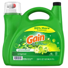 Green Gain Ultra Concentrated laundry detergent bottle with AromaBoost, original scent