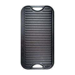 Lodge Cast Iron Seasoned Pro Grid Reversible Grill/Griddle