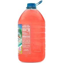 Juice bottle side showing Nutrition Facts label and serving details