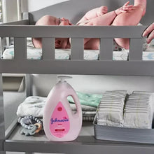 Johnson's pink baby lotion bottle