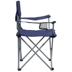 Ozark Trail Folding Camp Chair with Cup Holder – Lightweight, Portable Outdoor Chair for Camping, Tailgating & Sports – Peri Night
