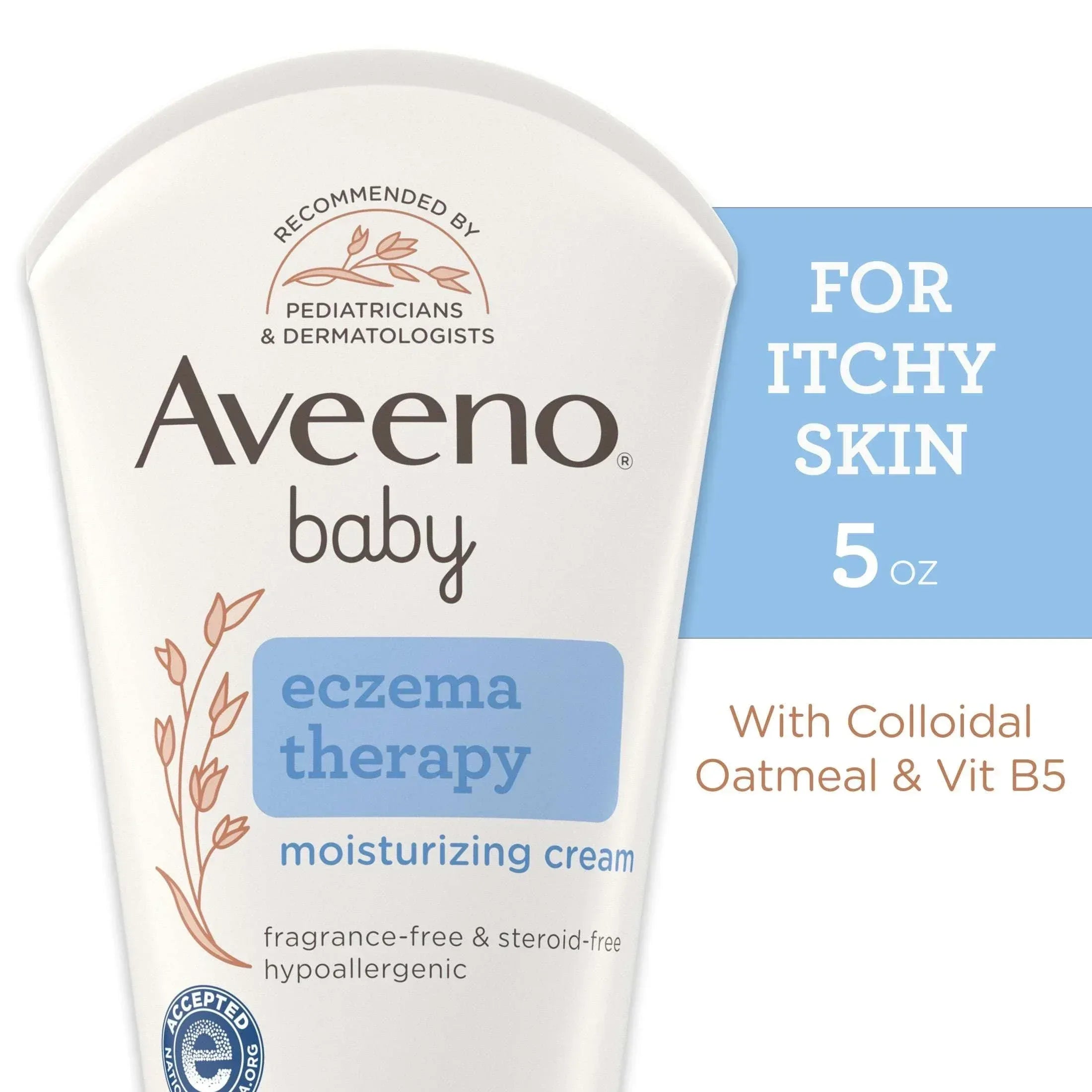 Aveeno Baby Eczema Care Kit with Baby Lotion: Wash, Cream & Nighttime Balm, 3 Items - USA MEGA SHOP