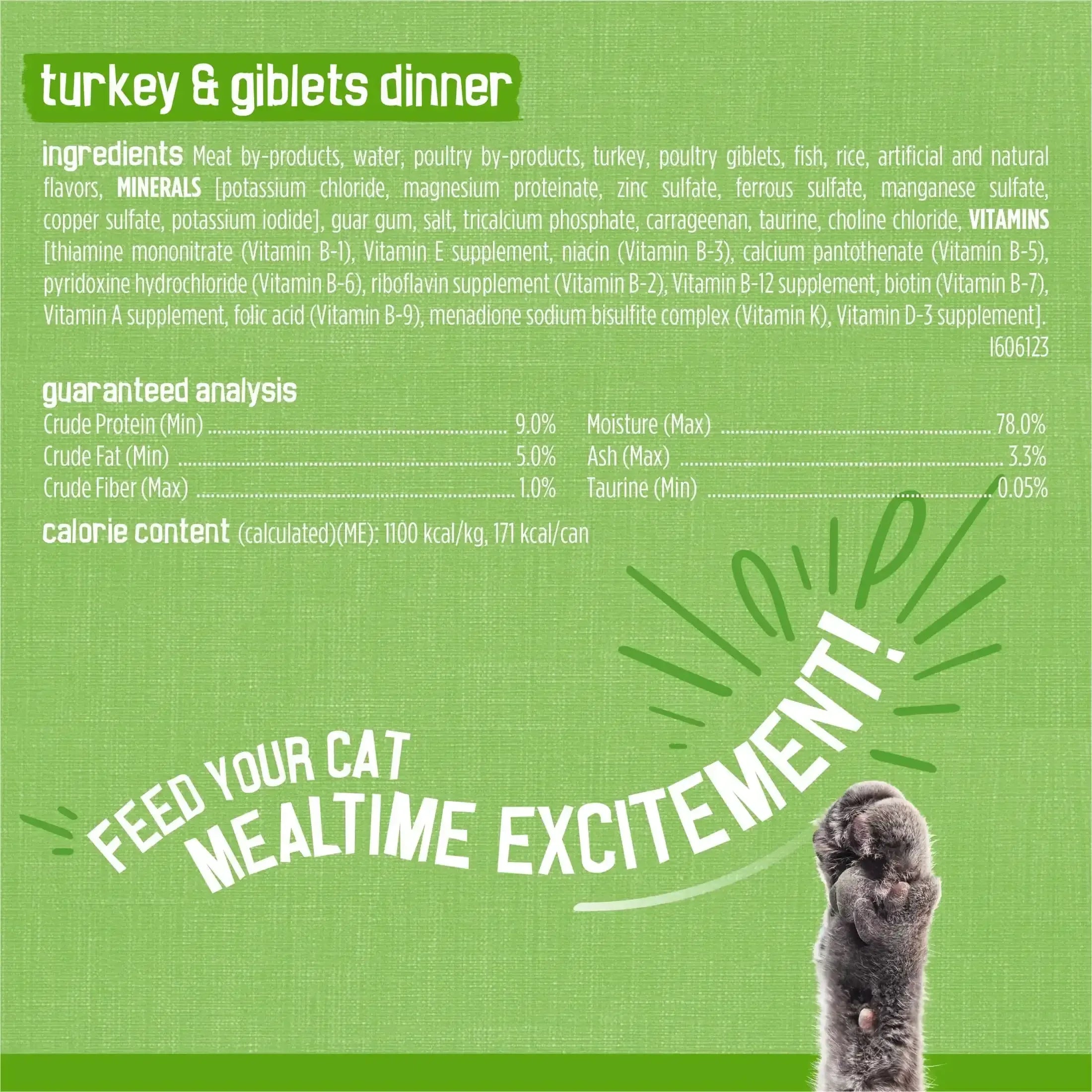 Purina Friskies Pate Salmon, Turkey, and Mixed Grilled, Wet Cat Food, 5.5 oz Can, 12 Pack - USA MEGA SHOP