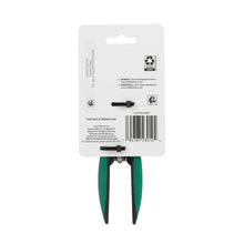 Back of Expert Gardener garden snips package with product details and green-and-black shears