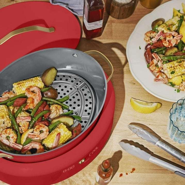 Beautiful 10 in 1, 6 Qt Electric Multi-Cooker by Drew Barrymore