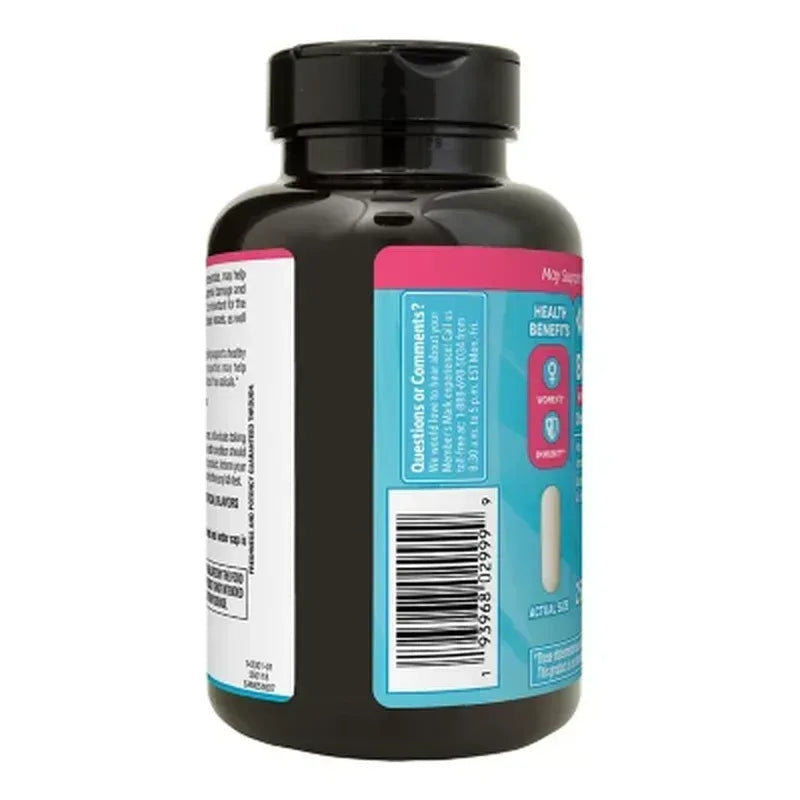 Member’s Mark Biotin 10,000 mcg with Keratin 100 mg Capsules, 250 Count