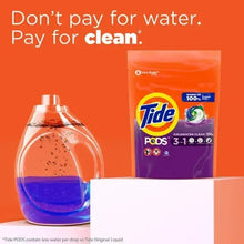 Tide PODS Spring Meadow detergent pod pack with blue liquid bottle