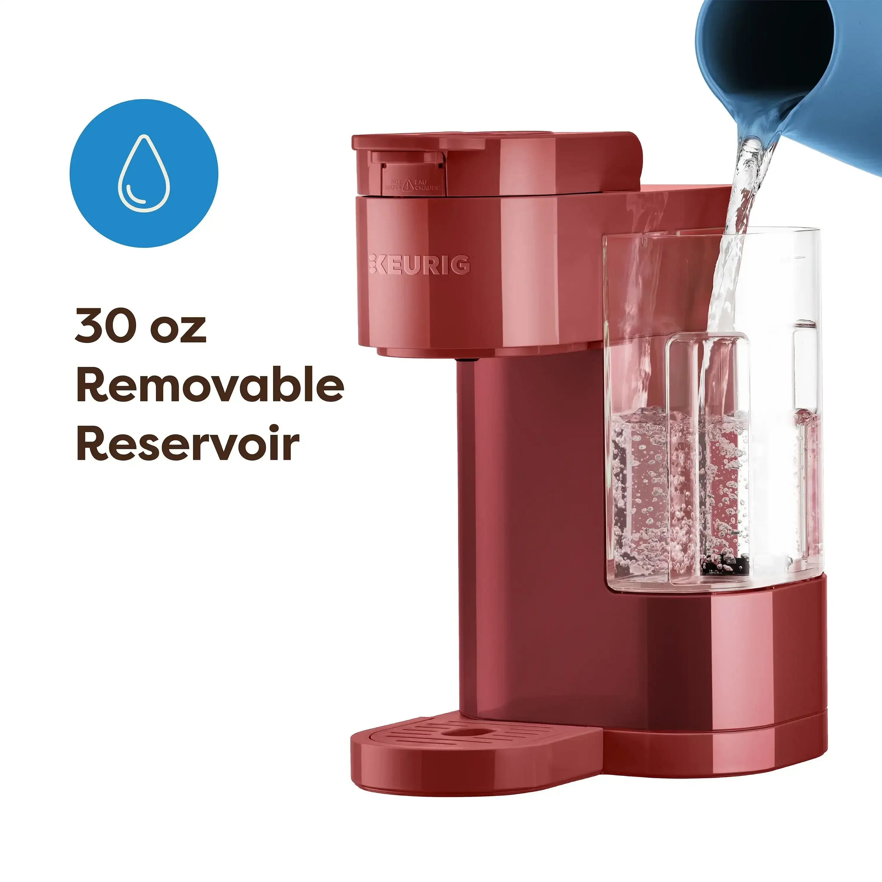 Keurig K-Express Essentials Single Serve K-Cup Pod Coffee Maker, 36 oz Removable Reservoir, Black