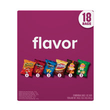 Chip flavor variety pack box with 18 bags badge