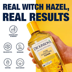 (3 pack) Dickinson's Pore Perfecting Witch Hazel Toner, 16 fl oz