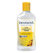 Dickinson's pore perfecting witch hazel toner bottle, fragrance-free original label