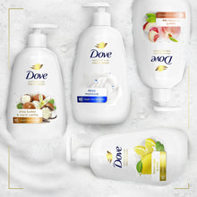 3-pack Dove deep moisture hand wash bottles with pump dispensers