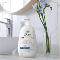 (3 pack) Dove Liquid Hand Wash Deep Moisture More Moisturizing than Leading Ordinary Hand Soap, 12 oz