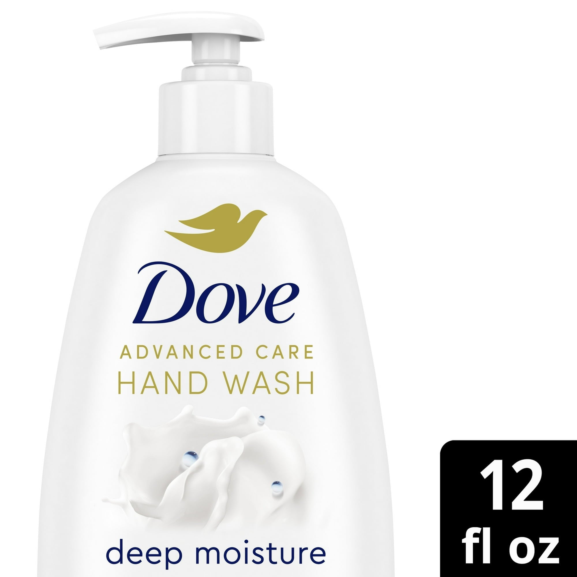 (3 pack) Dove Liquid Hand Wash Deep Moisture More Moisturizing than Leading Ordinary Hand Soap, 12 oz