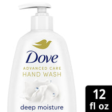 Dove Advanced Care hand wash pump bottle, deep moisture