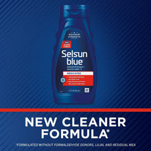 Selsun Blue medicated antidandruff shampoo bottle front, 11 fl oz