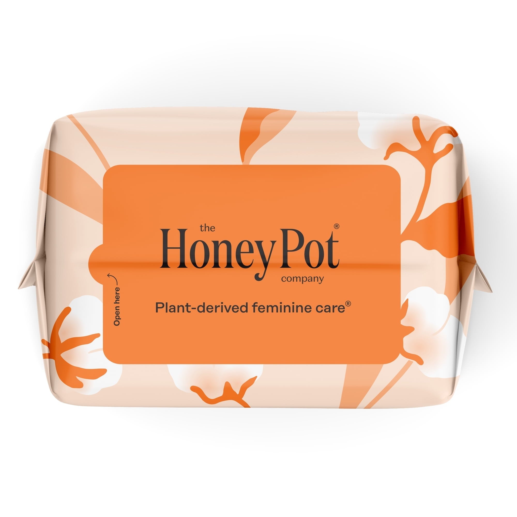 (3 pack) The Honey Pot Company, Non-Herbal Regular Pads with Wings, Organic Cotton Cover, 20 ct.