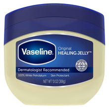 Vaseline Original Healing Jelly petroleum jelly jar with blue lid, 13 oz