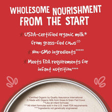 Organic dairy infant formula can lid, wholesome nourishment from the start