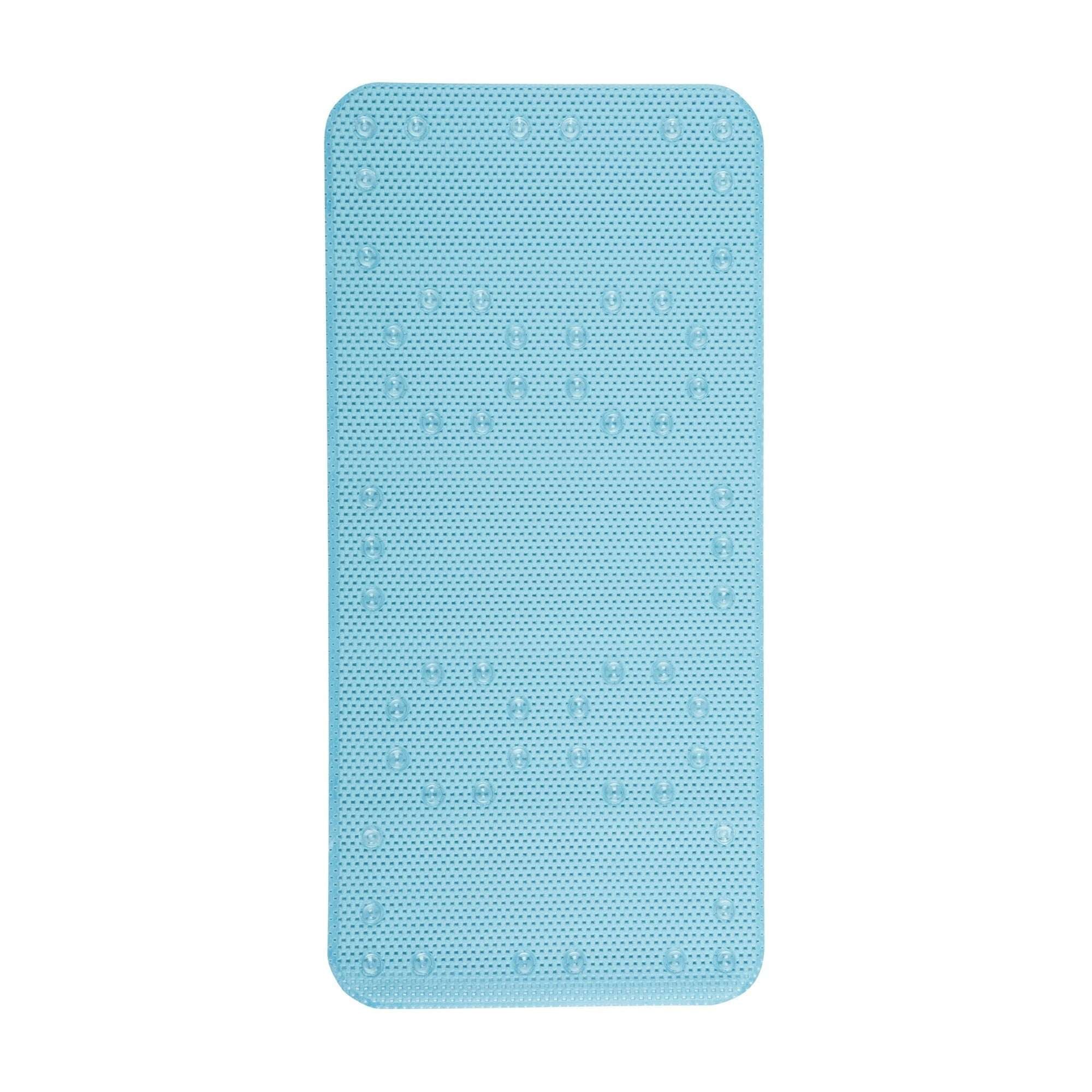 (4 pack) Mainstays 17" x 36" Cushioned Foam Bathtub Mat with Suction Cups