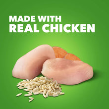 Chicken and whole grain rice pieces for IAMS Proactive Health wet dog food