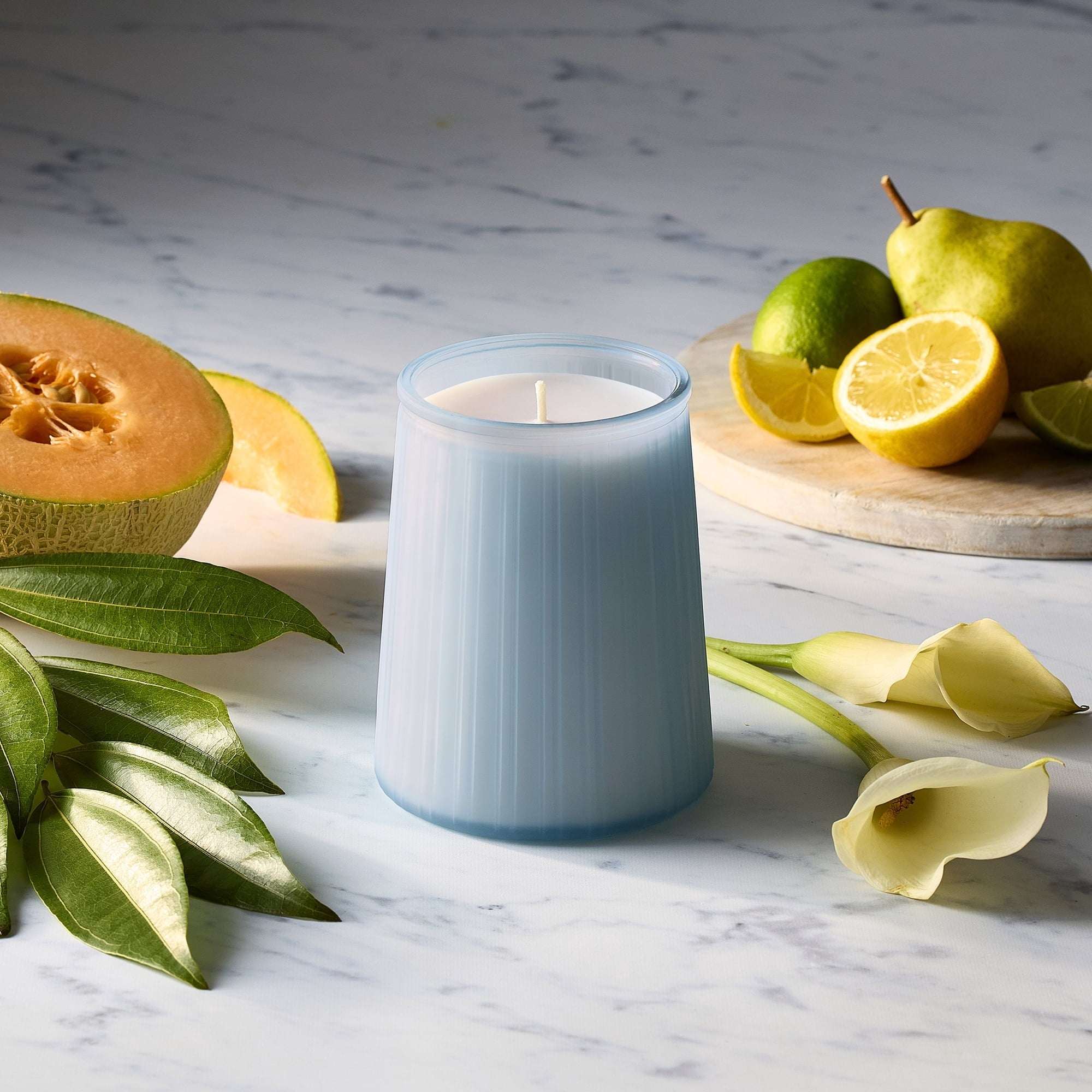 Better Homes and Gardens 16.1 oz. Bronze Mahogany Scented Ribbed Jar Candle