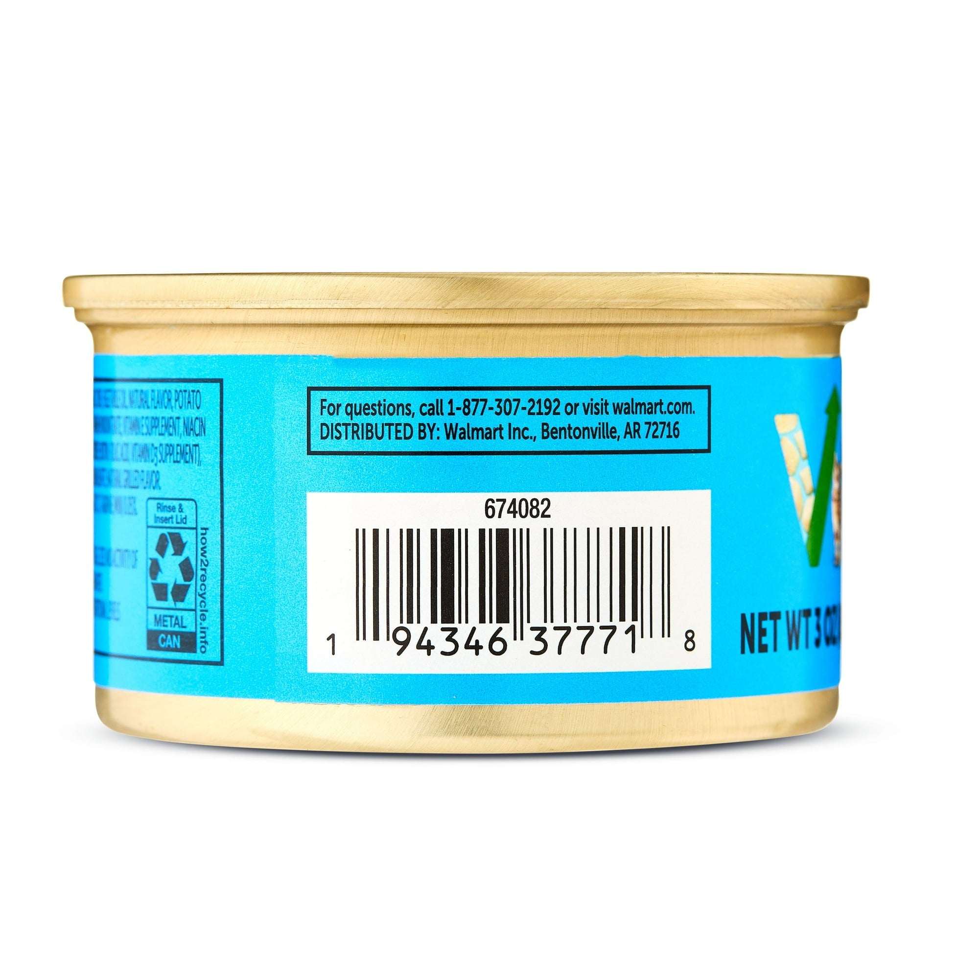 (24 pack) Vibrant Life Seafood Dinner Grilled Flavor in Gravy Wet Cat Food, 3 oz Can