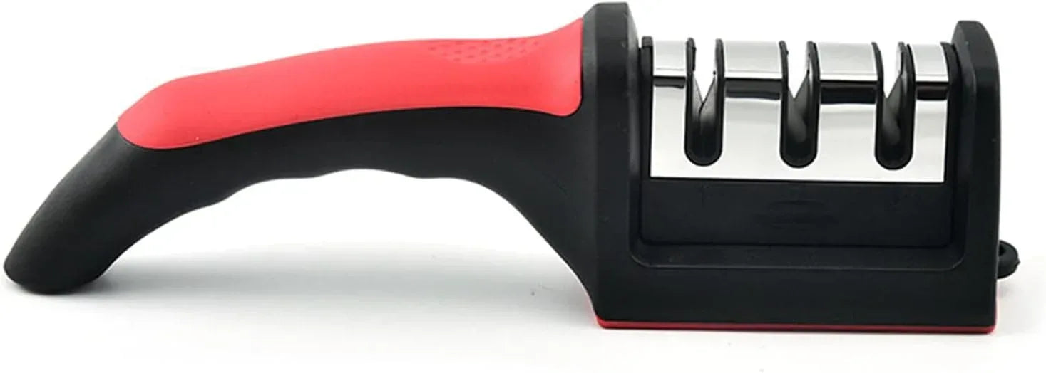 4-in-1 Knife Sharpener, Restore and Polish Blades with Ease, Perfect for Kitchen and Hunting Knives - Brands For Less USA