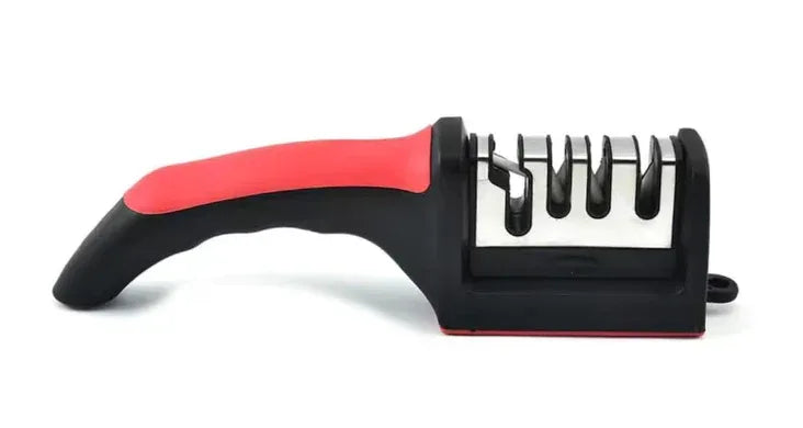 4-in-1 Knife Sharpener, Restore and Polish Blades with Ease, Perfect for Kitchen and Hunting Knives - Brands For Less USA